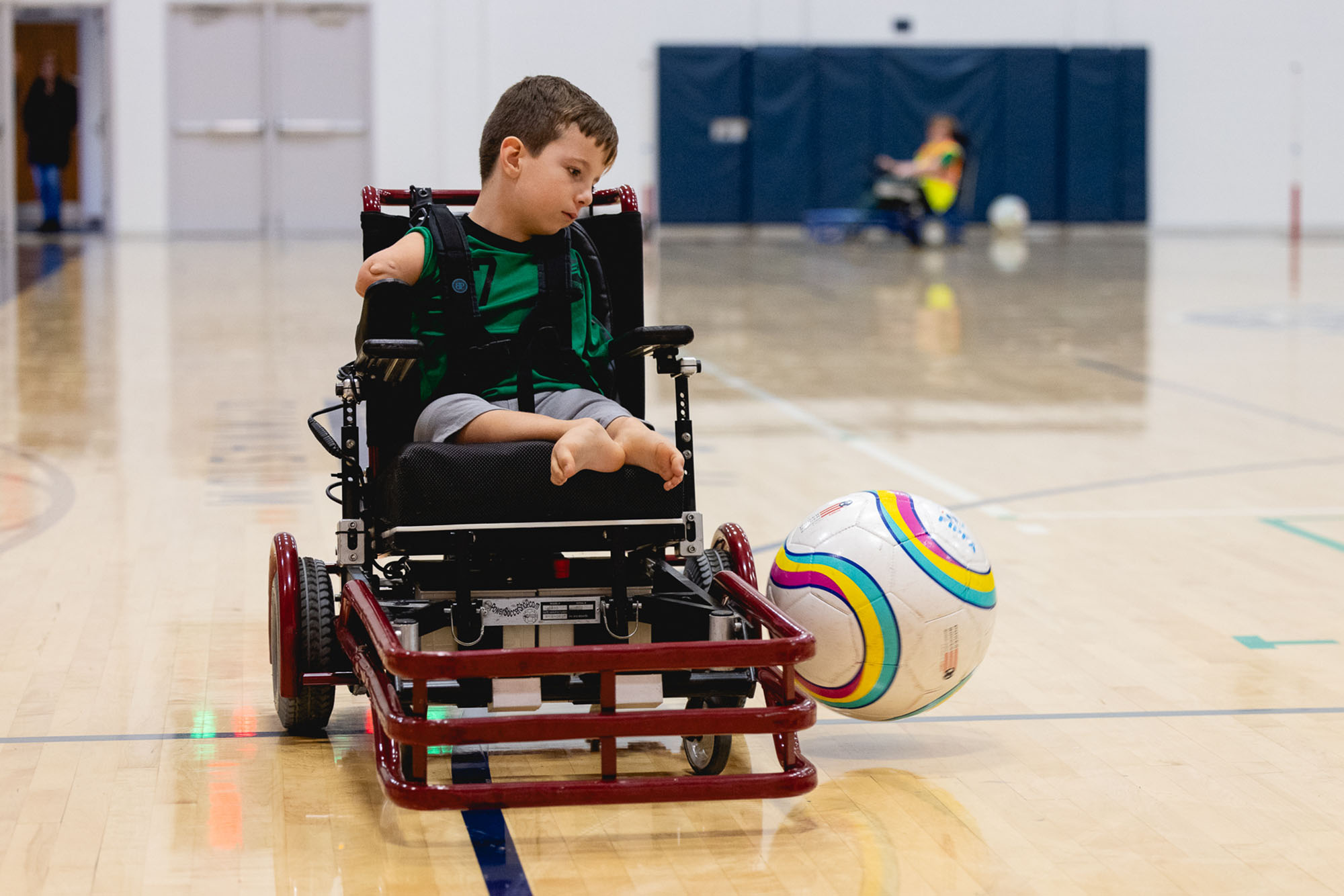 In The Media 65 Mary Free Bed wheelchair adapted soccer tournament.