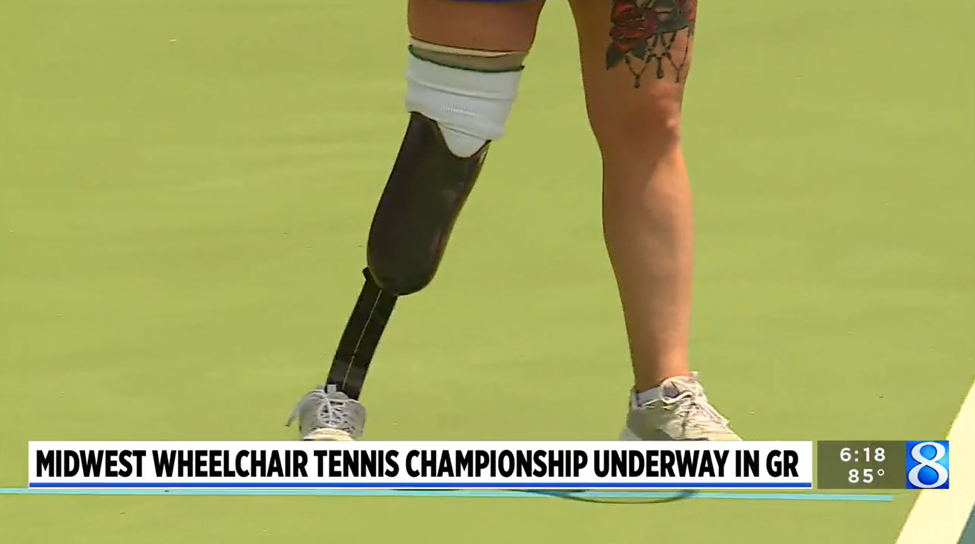 In The Media 24 Midwest Wheelchair Tennis Championship.