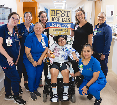 Mary Free Bed wins Best Hospital for Rehabilitation in 2024-2025.