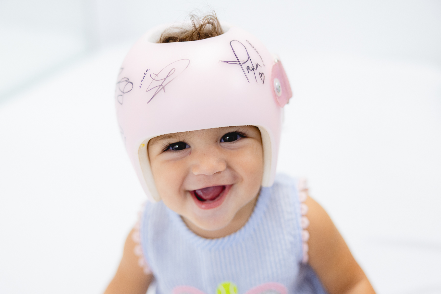 Baby Stella Wagley Cranial Remolding Helmet