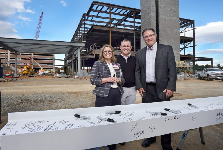 Celebrating Topping Out of Valley Health Winchester Medical Center Mary ...