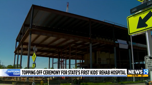 Children's Hospital Topping off Ceremony