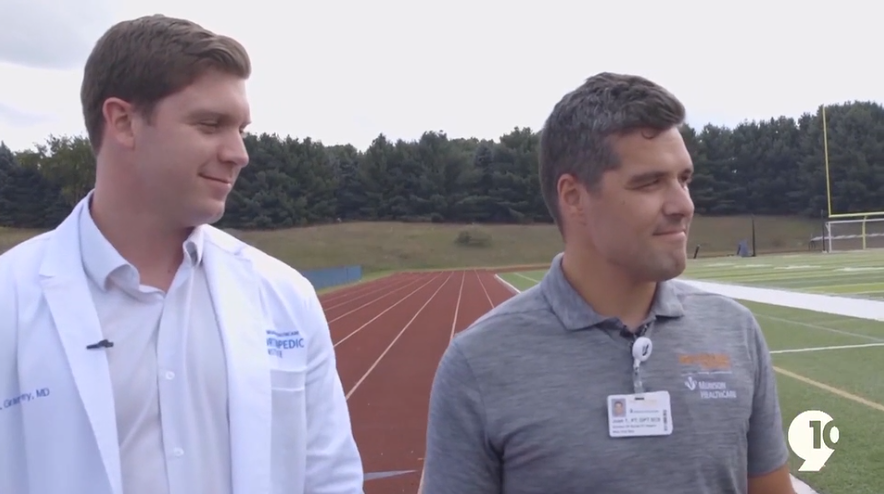 Dr. Grant Carey and Josh Thorington, Mary Free Bed at Munson