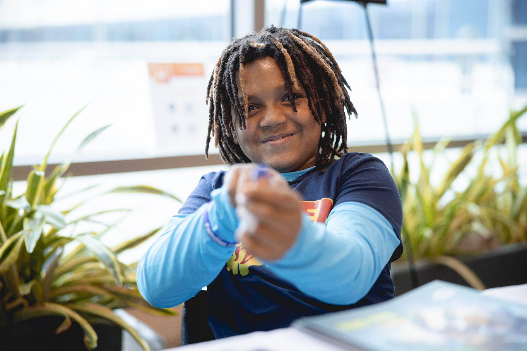 KADEN AT KADEN BLAZE BOOK SIGNING AT MARY FREE BED