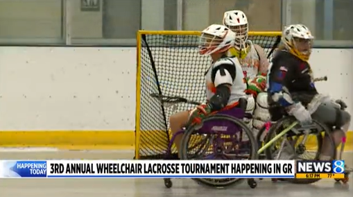 Wheelchair lacrosse tournament