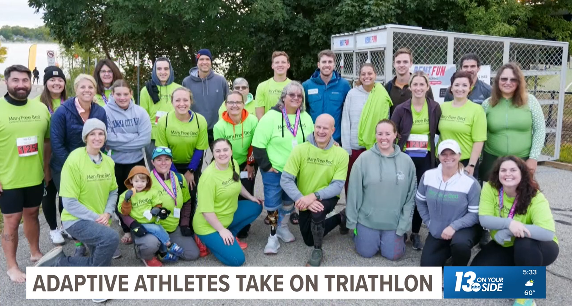 Reeds Lake Triathlon WZZM