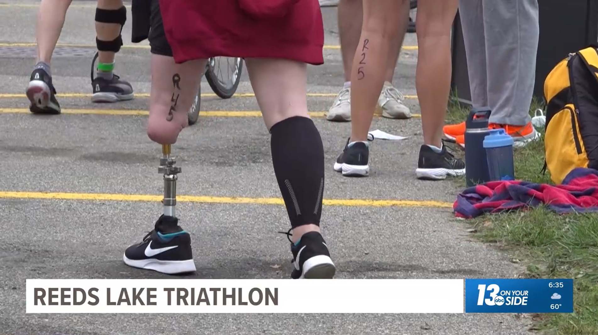 Reeds Lake Triathlon WZZM