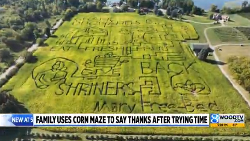 Crane Orchards Corn Maze 2025