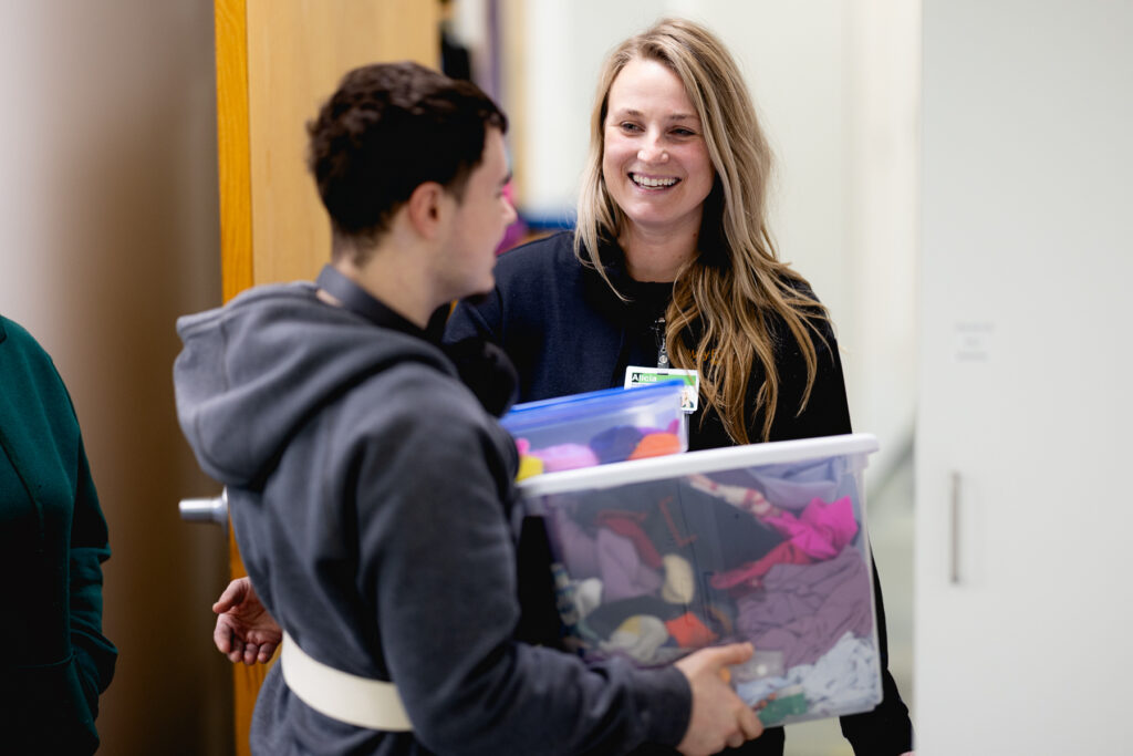Outpatient Miguel with Mary free bed occupational therapist