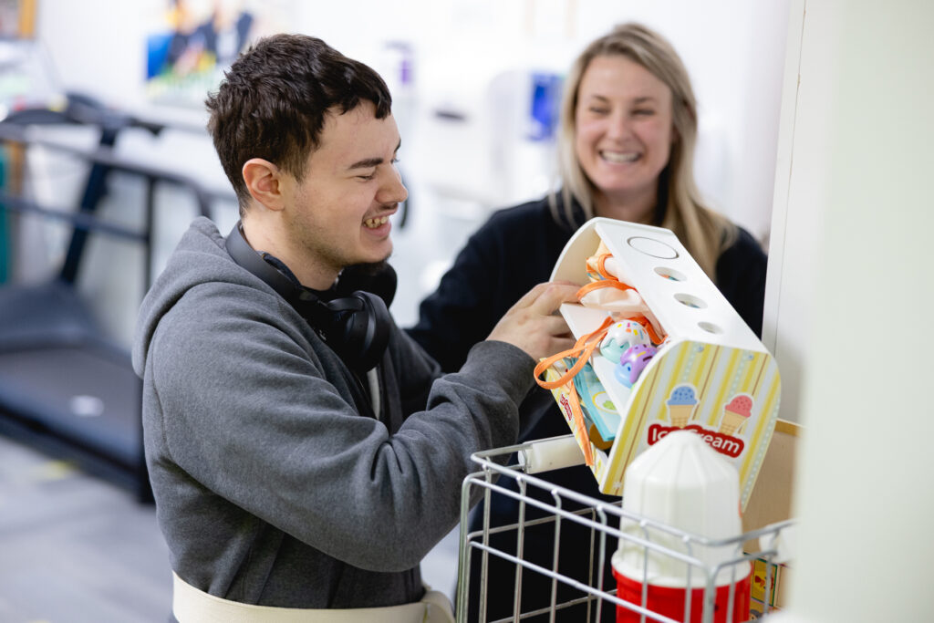 Outpatient Miguel with Mary free bed occupational therapist