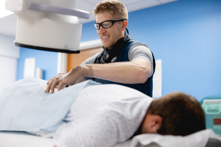 Mary free bed staff using assistive technology