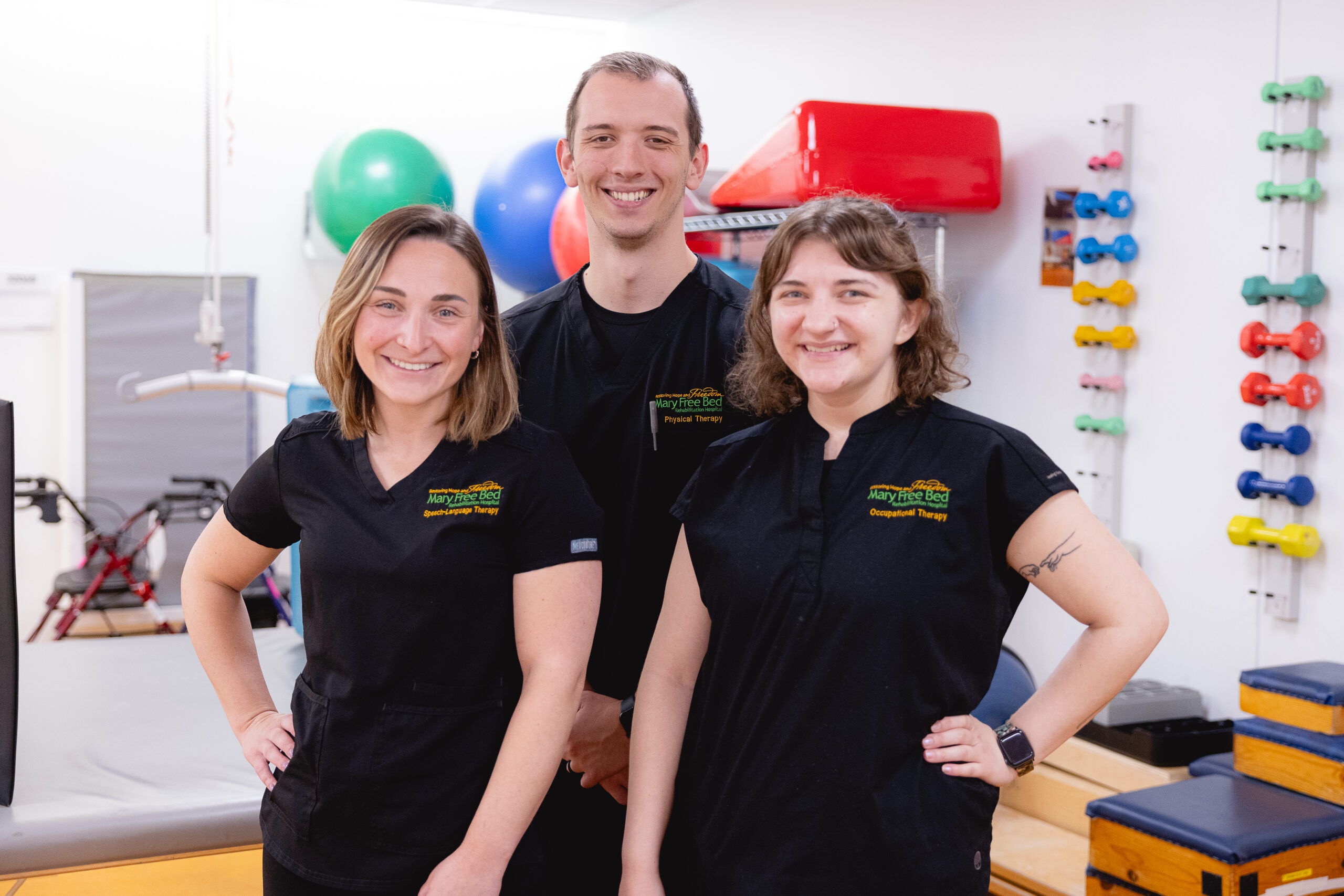 Stroke therapist at Mary Free Bed