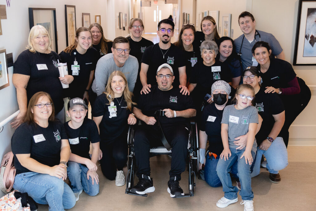 Tony's comeback after brain injury