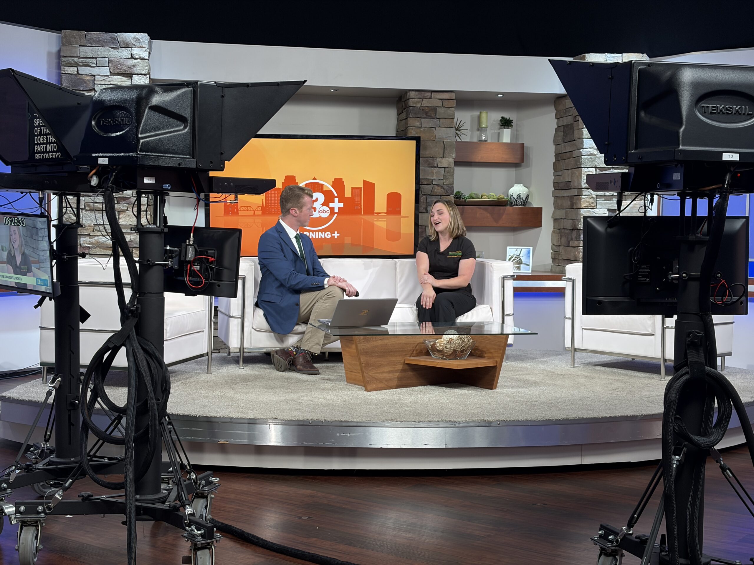 Jaimie Farrington WZZM Stroke Month