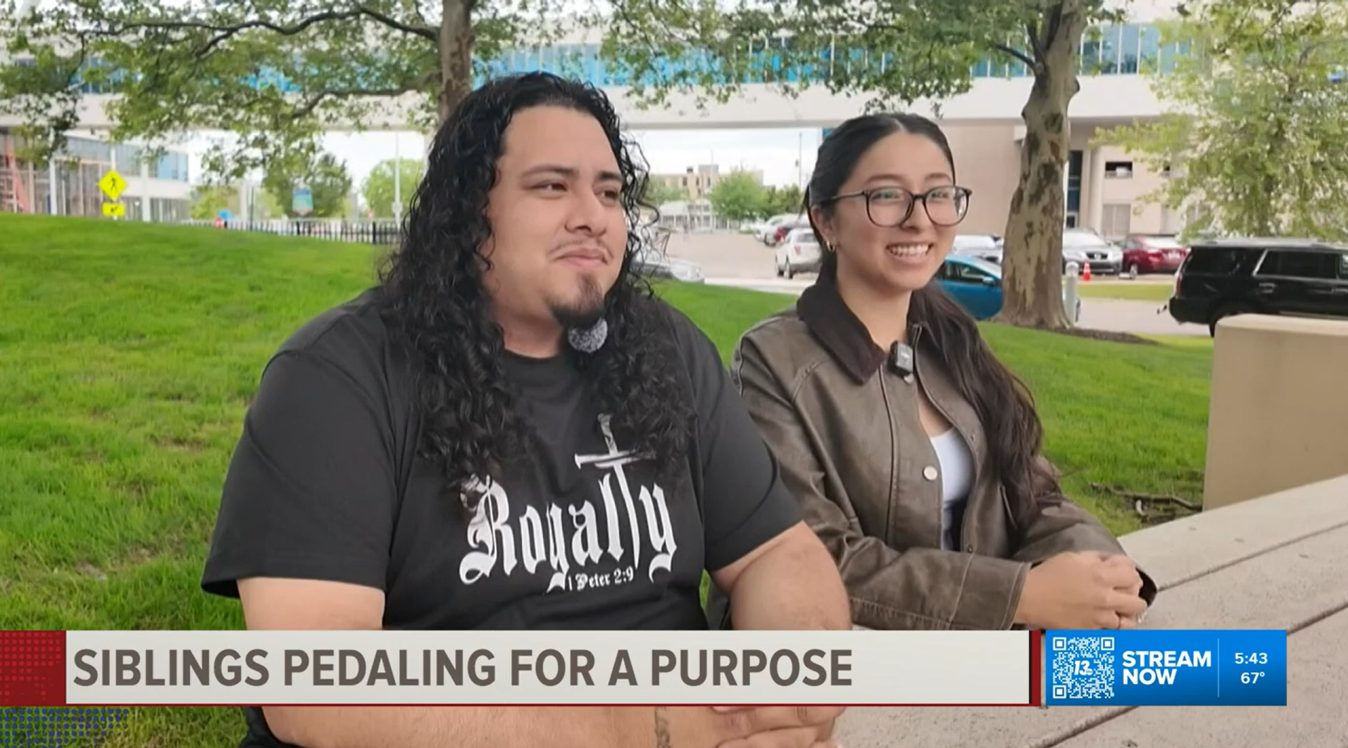 Robert and Cierra WZZM Interview