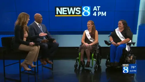 Ms. Wheelchair America WOOD TV8